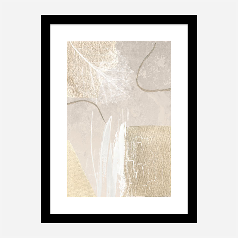 Calm Ivory 2 Abstract Art