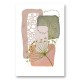 Delicate Pink and Green 2 Abstract Art