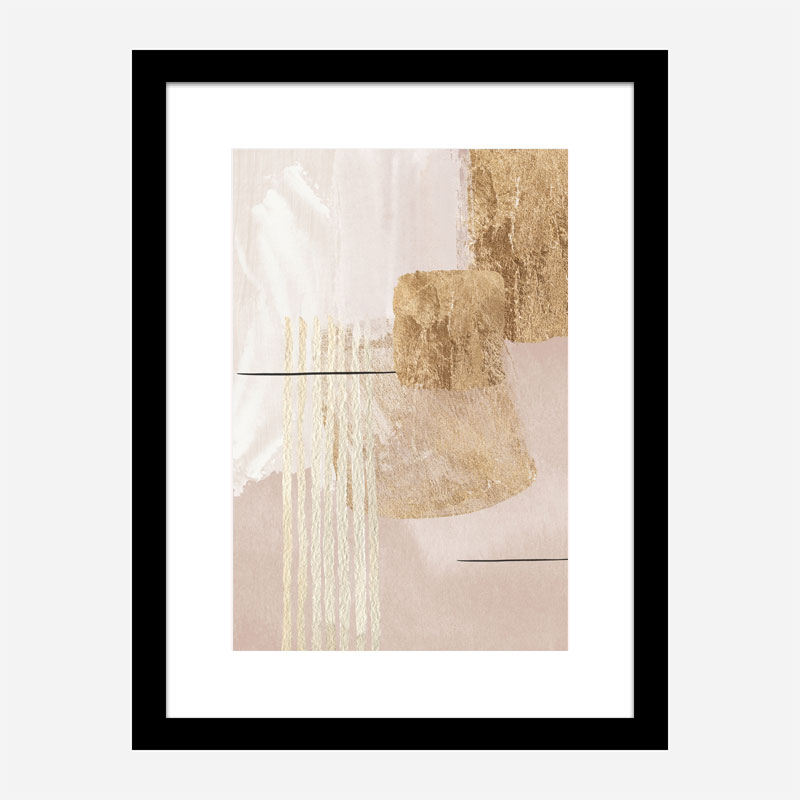 Aesthetic Gold 3 Abstract Art