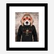 Beagle in Gucci Hoodie Art Print