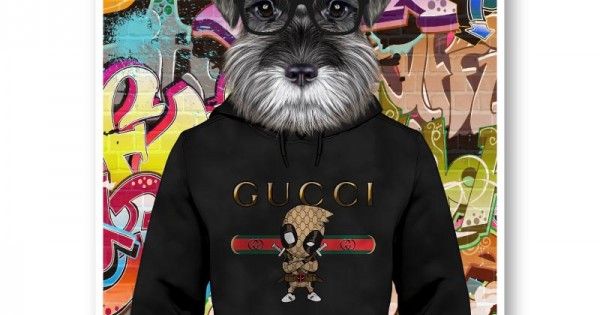 Dog gucci deals hoodie