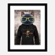 Cool Cat Gucci Hoodie Art Print