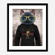 Cool Cat Gucci Hoodie Art Print