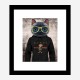 Cool Cat Gucci Hoodie Art Print