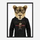 Lioness Gucci Hoodie Art Print