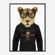 Lioness Gucci Hoodie Art Print