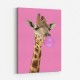 Bubble Gum Giraffe Art Print