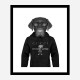 Labrador in Gucci Hoodie Art Print Labrador in Gucci Hoodie Art Print