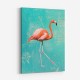 Flamingo Grunge Art Print