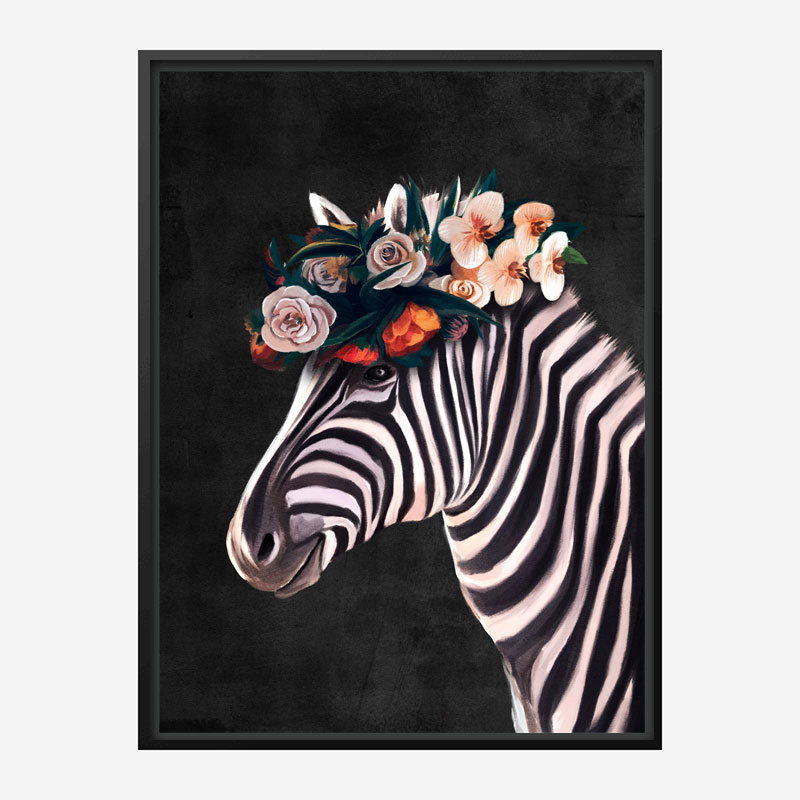 Flower Lion Art Print Flower Lion Art Print
