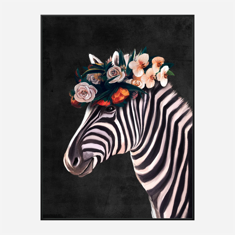 Flower Lion Art Print Flower Lion Art Print