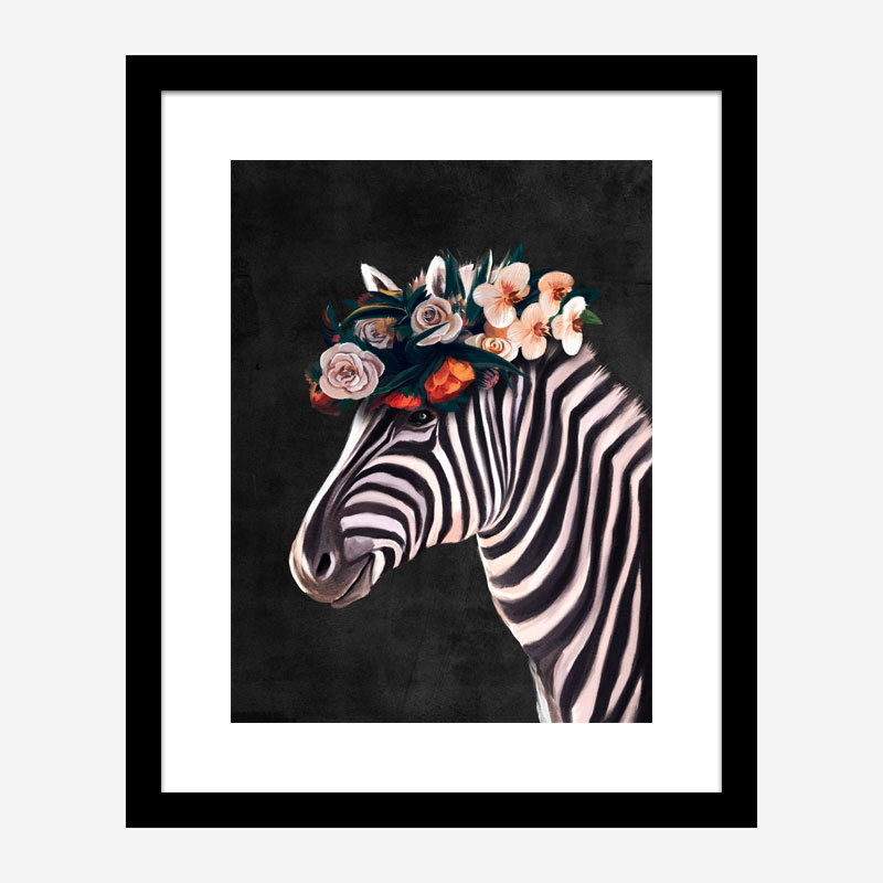 Flower Lion Art Print Flower Lion Art Print