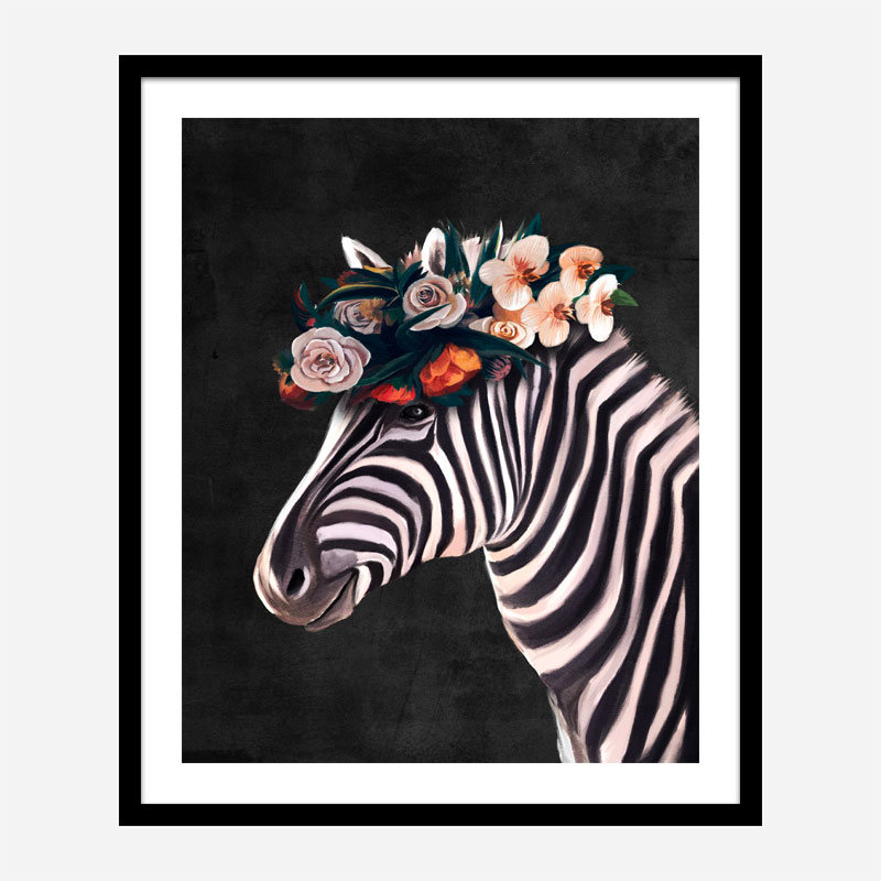 Flower Lion Art Print Flower Lion Art Print