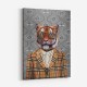 Tiger Fashion Victim Art Print