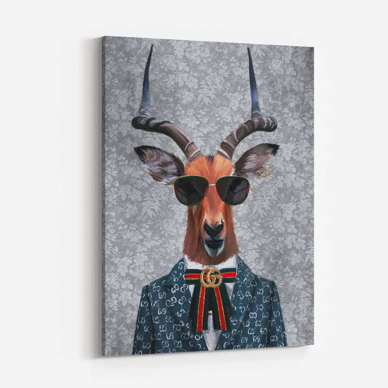 Antelope Fashion Victim Art Print