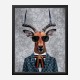 Antelope Fashion Victim Art Print