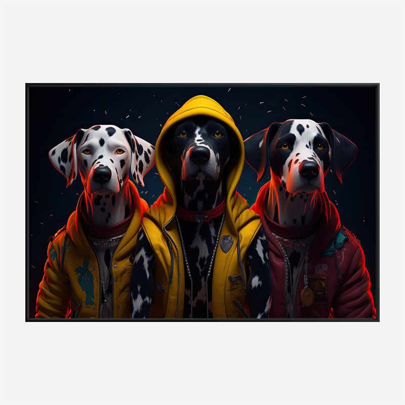 Dalmatian Gangster Dogs