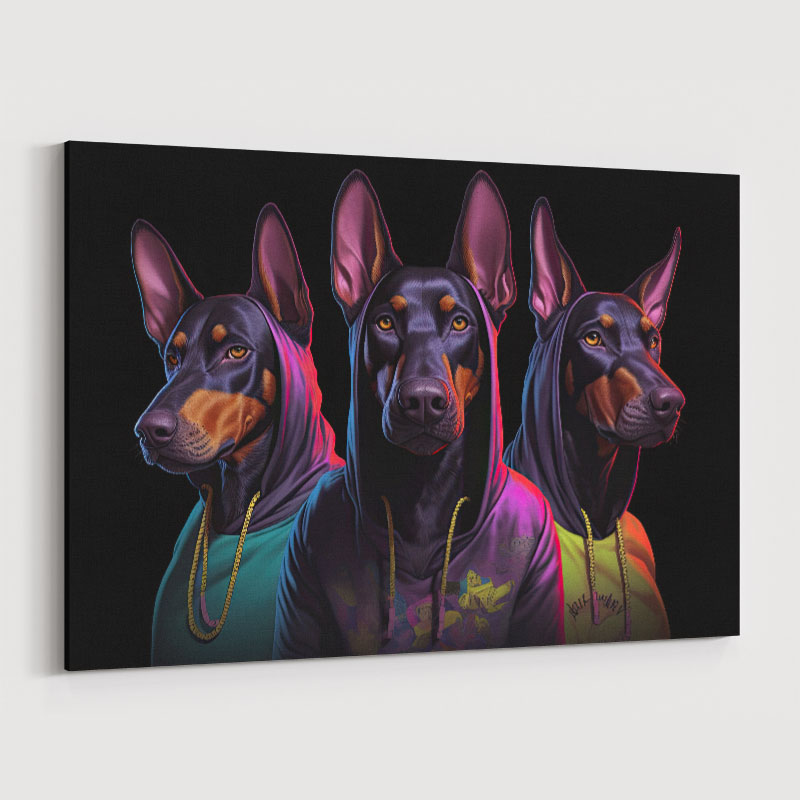 Doberman Gangster 2 Dogs