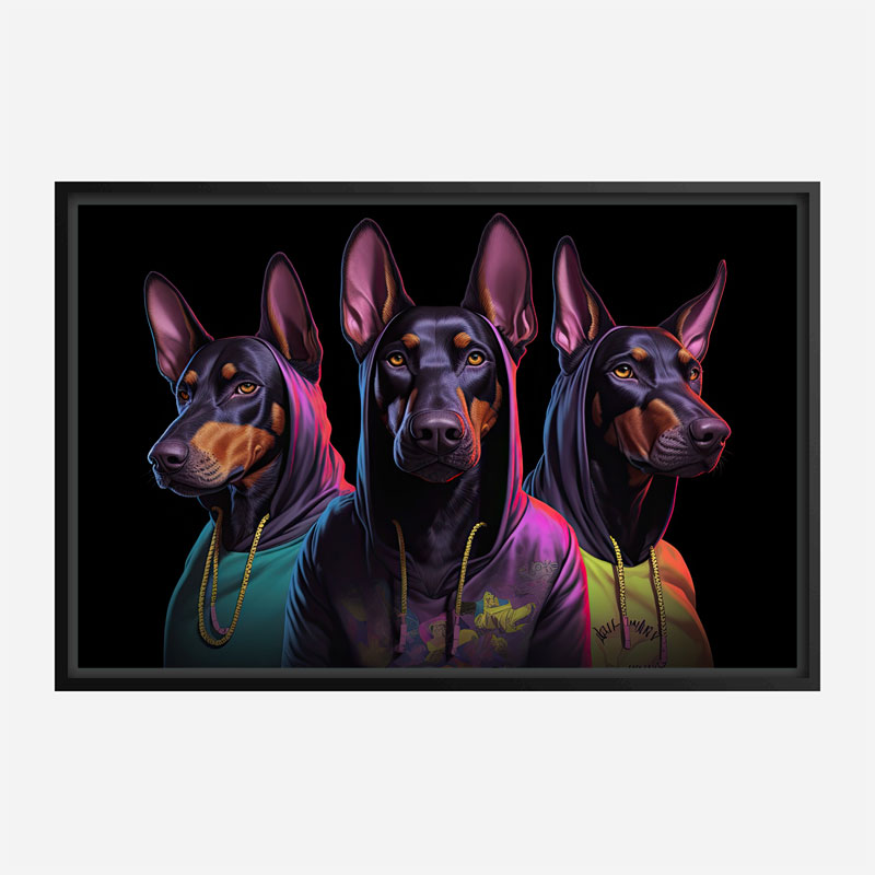 Doberman Gangster 2 Dogs