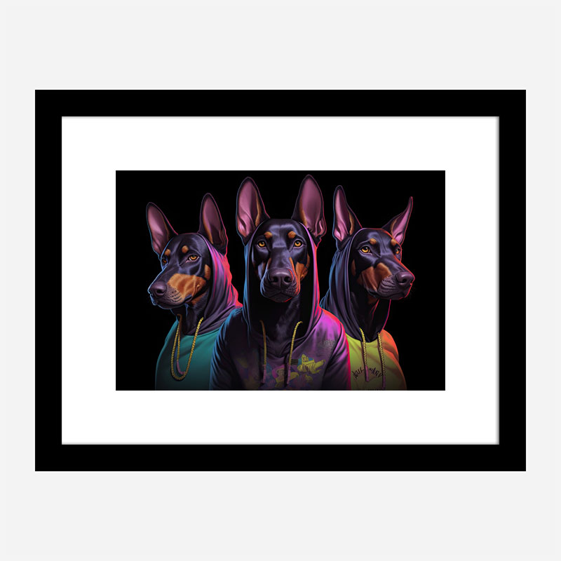 Doberman Gangster 2 Dogs