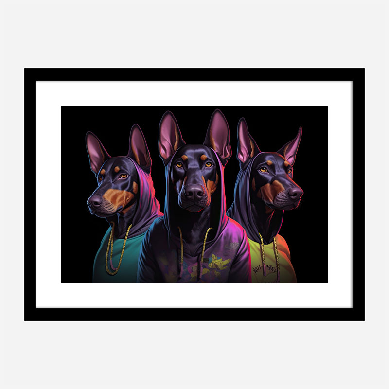 Doberman Gangster 2 Dogs