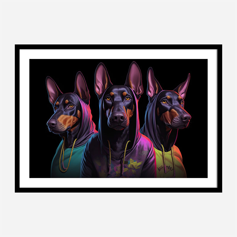 Doberman Gangster 2 Dogs