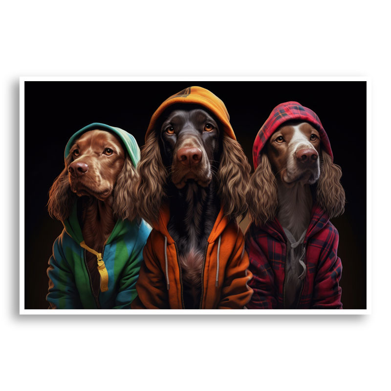 English Cocker Spaniel Gangster Dogs