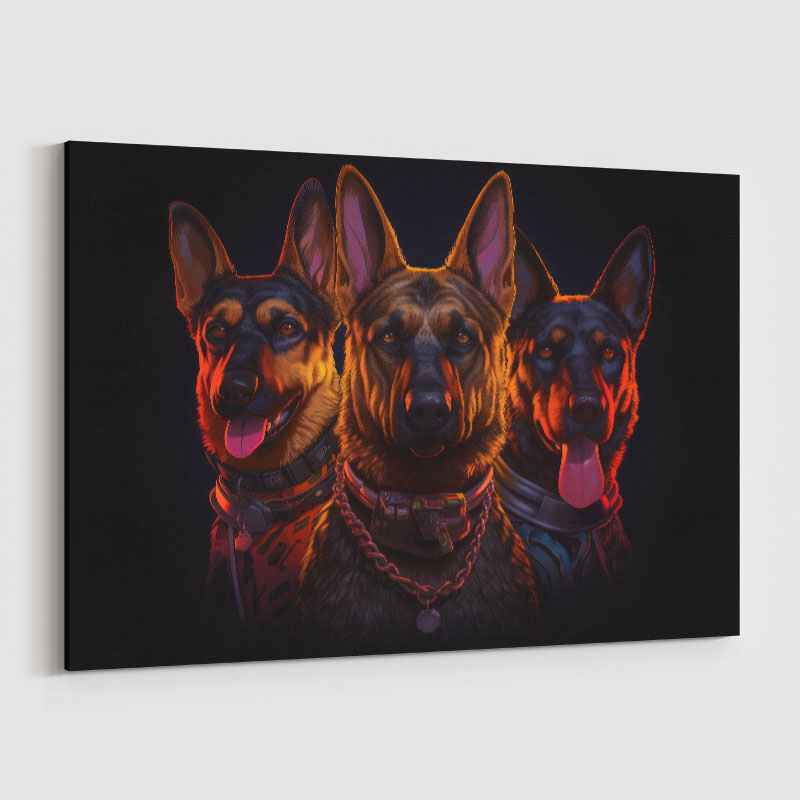 German Shepard Gangster Dogs