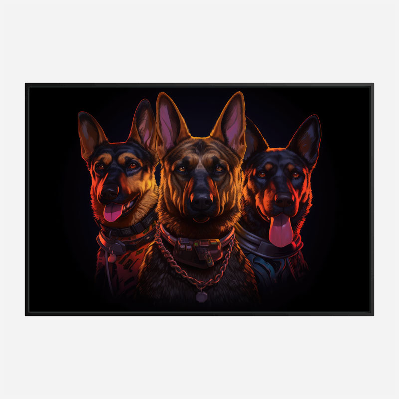 German Shepard Gangster Dogs