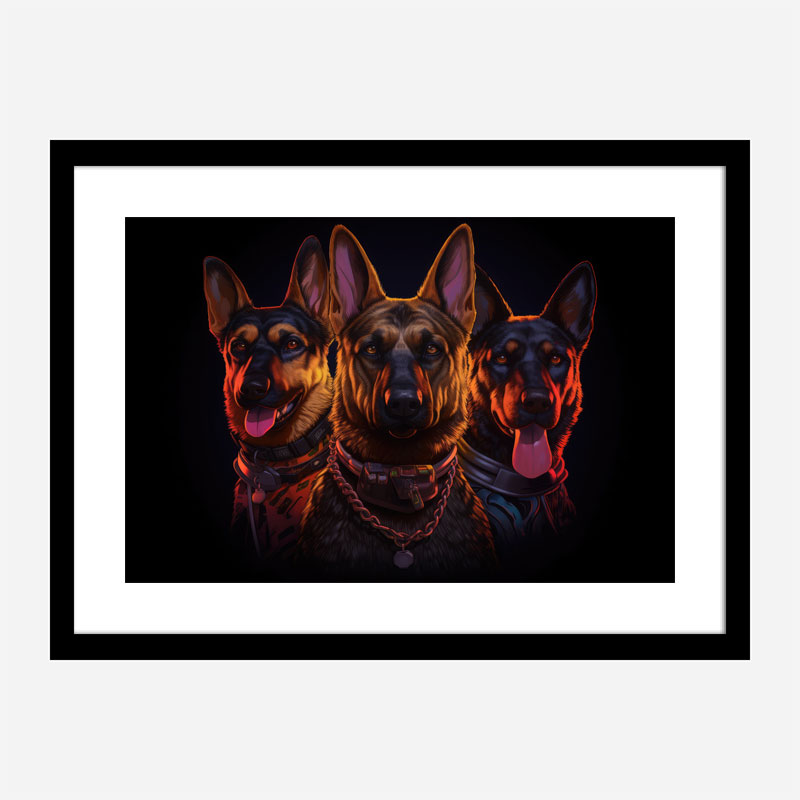 German Shepard Gangster Dogs