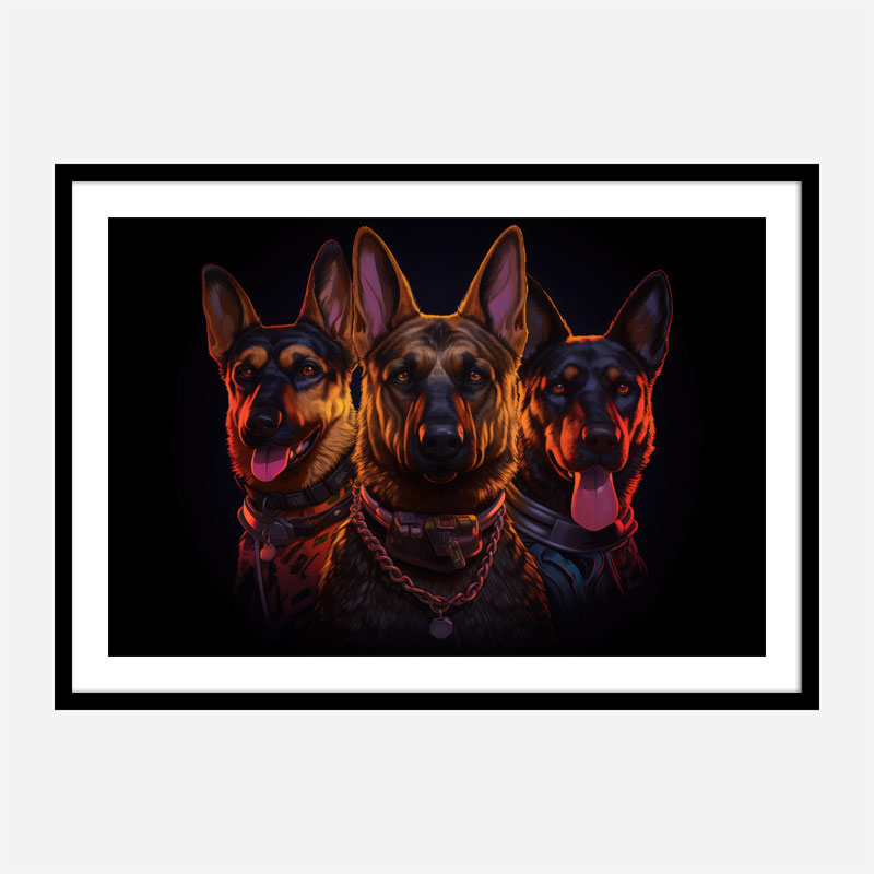 German Shepard Gangster Dogs