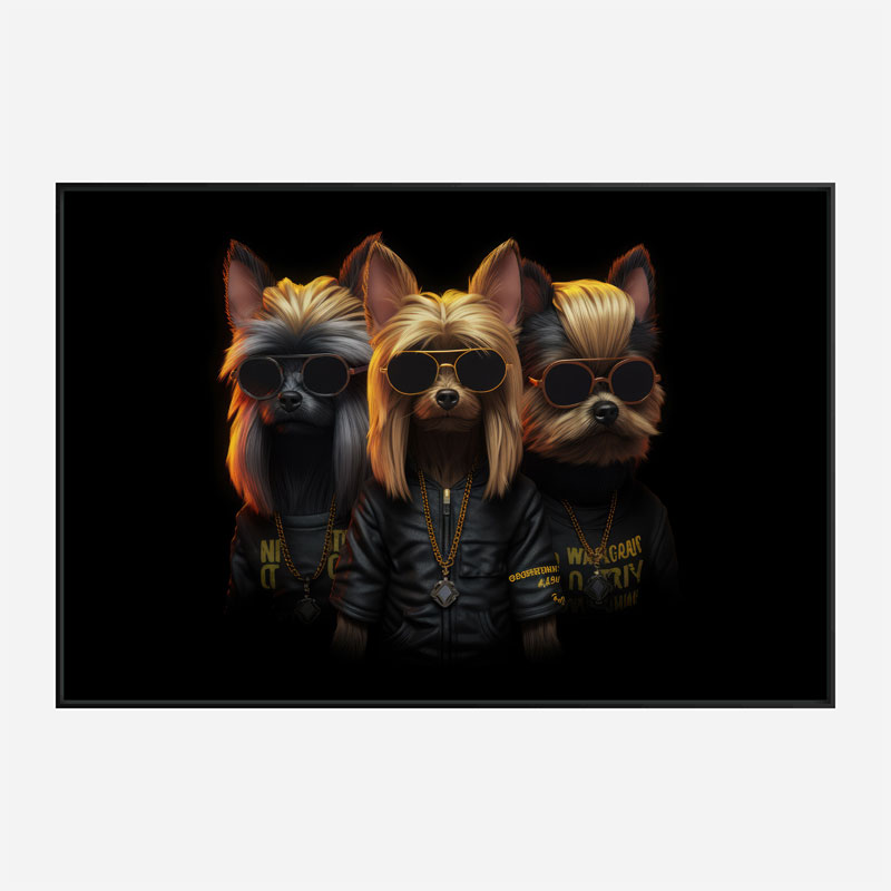 Yorkshire Terrier Gangster Dogs