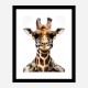 Giraffe In Shades Art Print