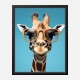 Giraffe In Shades 3 Art Print