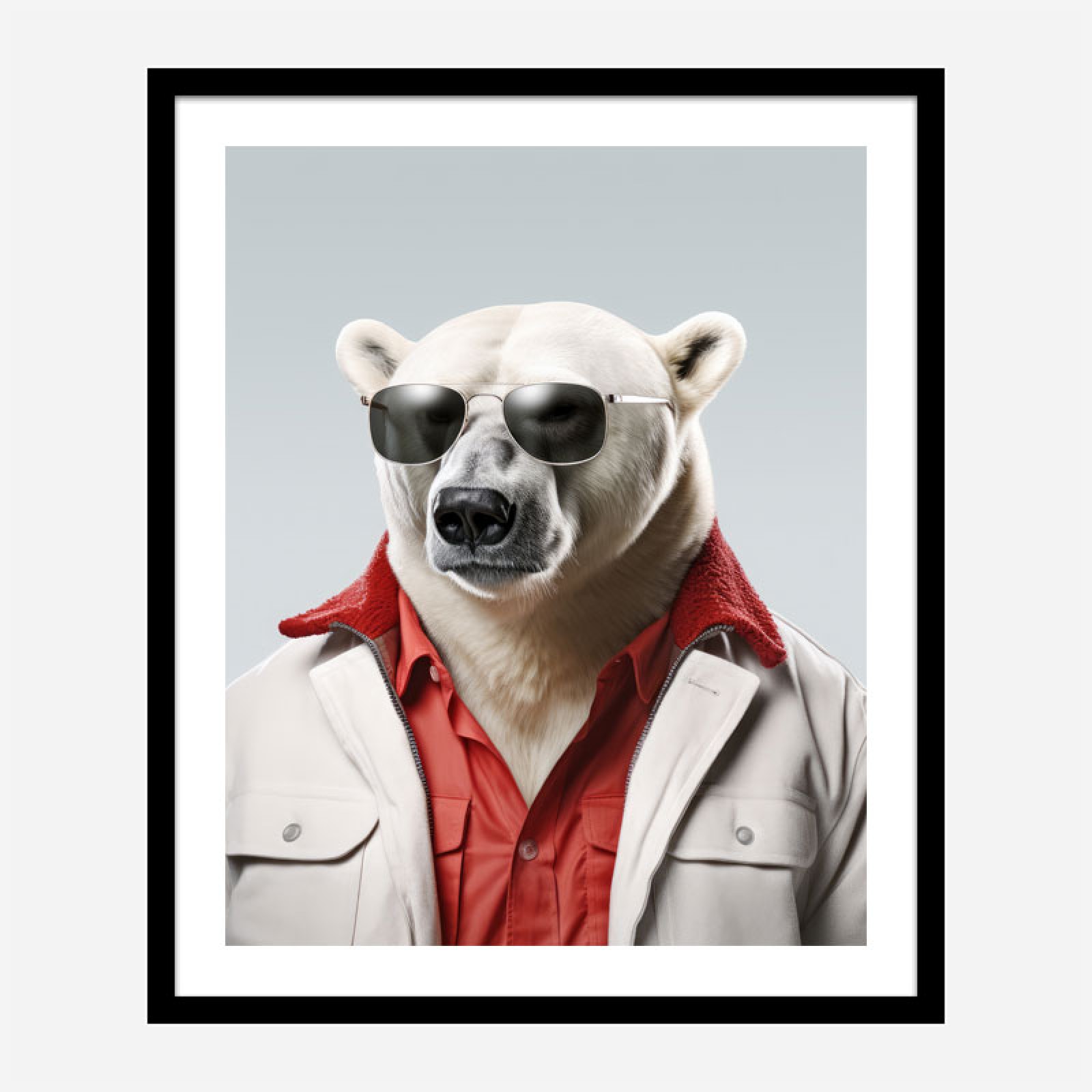 cool-polar-bear-art-print