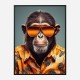 Hawaiian Chimp Art Print Hawaiian Chimp Art Print