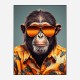 Hawaiian Chimp Art Print