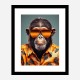 Hawaiian Chimp Art Print Hawaiian Chimp Art Print
