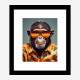 Hawaiian Chimp Art Print Hawaiian Chimp Art Print