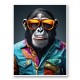 Hawaiian Chimp 1 Art Print Hawaiian Chimp 1 Art Print