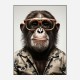 Hawaiian Chimp 2 Art Print Hawaiian Chimp 2 Art Print