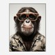 Hawaiian Chimp 2 Art Print