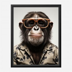 Hawaiian Chimp 2 Art Print