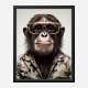 Hawaiian Chimp 2 Art Print Hawaiian Chimp 2 Art Print