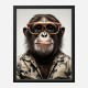 Hawaiian Chimp 2 Art Print