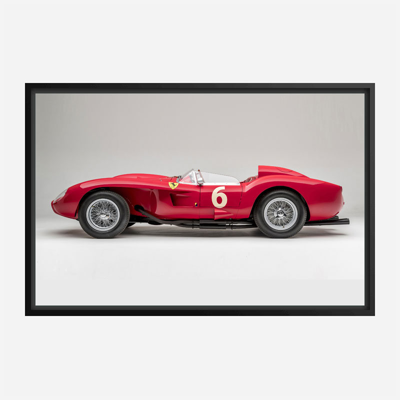 Ferrari 250 Testa Rossa in Red Wall Art