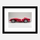 Ferrari 250 Testa Rossa in Red Wall Art