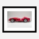 Ferrari 250 Testa Rossa in Red Wall Art