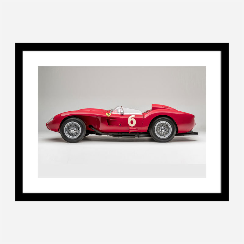 Ferrari 250 Testa Rossa in Red Wall Art