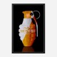 Hermes Orange Grenade Wall Art Hermes Orange Grenade Wall Art